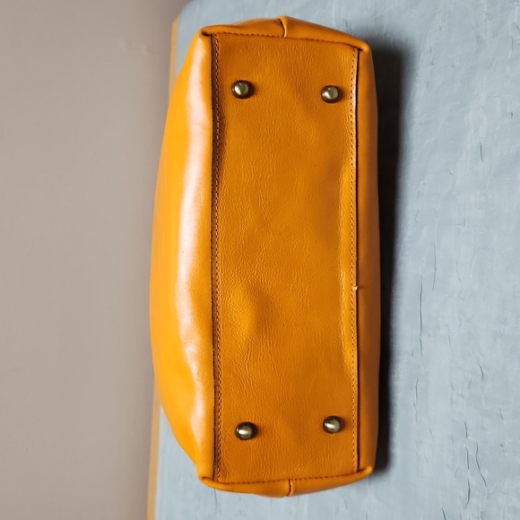 Patricia Nash Fall Orange Leather Large Handbag - Picture 8 of 16